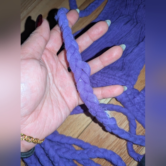 4S. NWOT KASIA KULENTY X REVOLVE APHRODITE TOP IN VIOLETA - Picture 8 of 8